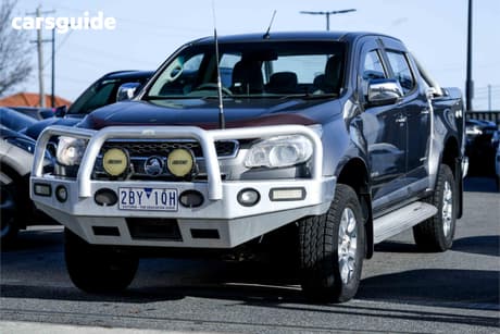 Grey 2013 Holden Colorado Crew Cab Pickup Ltz (4X4)