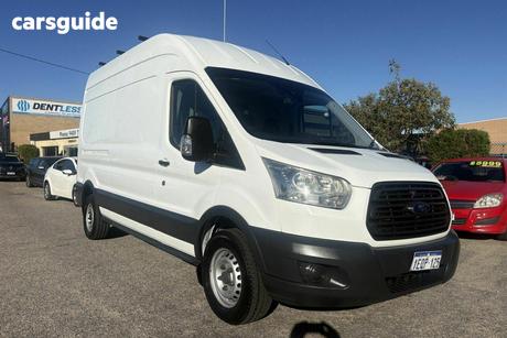 White 2014 Ford Transit Van 350L Lwb Mid Roof