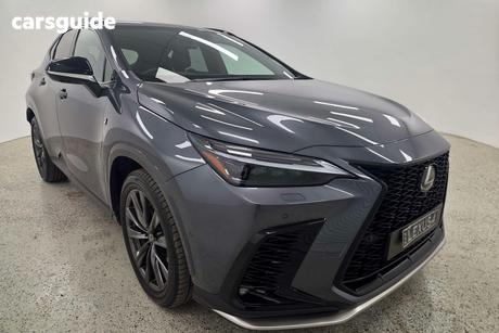 Black 2025 Lexus NX450H+ Wagon F Sport + Ep2 Phev Awd
