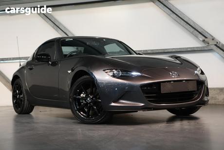 Grey 2019 Mazda MX-5 Convertible Roadster Gt
