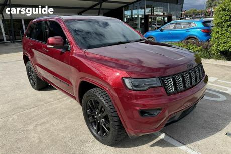Red 2021 Jeep Grand Cherokee Wagon Night Eagle (4X4)