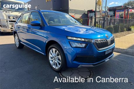 Blue 2024 Skoda Kamiq Wagon Runout 85Tsi