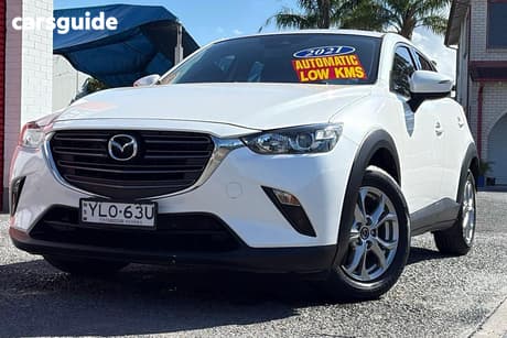White 2021 Mazda CX-3 Wagon Maxx Sport (Fwd)