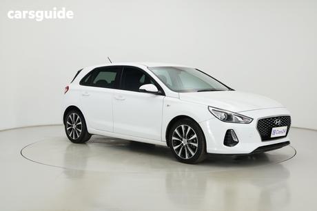 White 2018 Hyundai I30 Hatchback Trophy Limited Edition