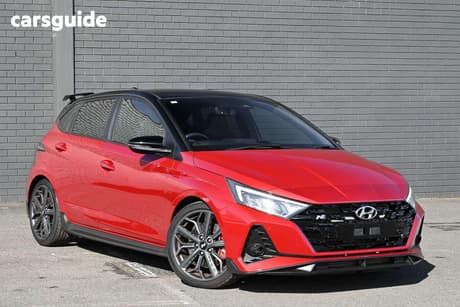 Red 2022 Hyundai I20 Hatchback N