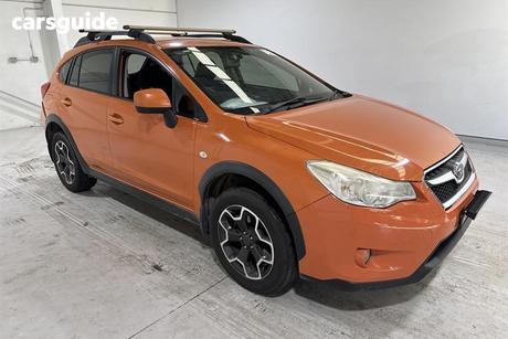 Orange 2014 Subaru XV Wagon 2.0I