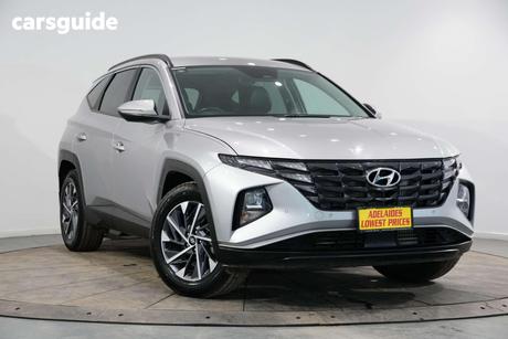 Silver 2024 Hyundai Tucson Wagon Elite (Awd)