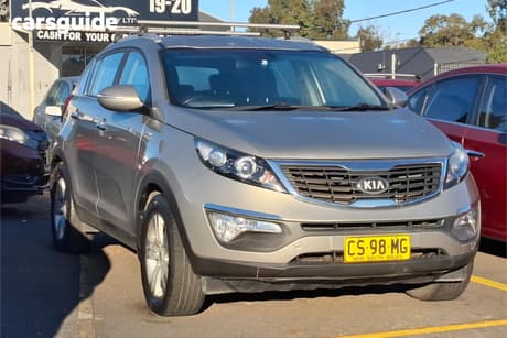 Silver 2014 Kia Sportage Wagon Sli (Awd)