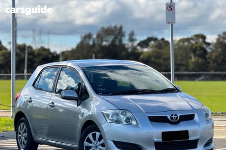 Silver 2008 Toyota Corolla Hatchback Ascent
