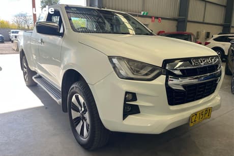 White 2020 Isuzu D-MAX Space Cab Utility Ls-U (4X4)