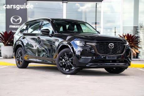 Black 2026 Mazda CX-80 Wagon G40E Gt