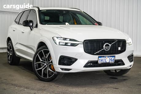 White 2021 Volvo XC60 Wagon T8 Phev Polestar (Awd)
