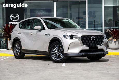 Grey 2026 Mazda CX-60 Wagon G40E Pure Hybrid