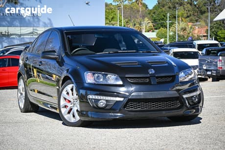 Black 2012 HSV Clubsport Sedan R8