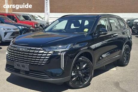 Black 2026 GWM Haval H6 Wagon Lux