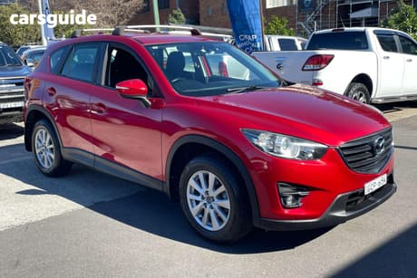 Red 2016 Mazda CX-5 Wagon Maxx Sport (4X4)