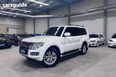 White 2019 Mitsubishi Pajero Wagon Glx (4X4) 7 Seat