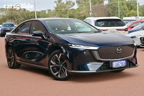 Blue 2026 Mazda 6E Sedan Atenza