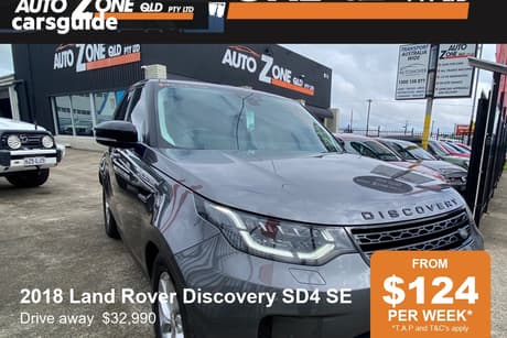 Grey 2018 Land Rover Discovery Wagon Sd4 Se