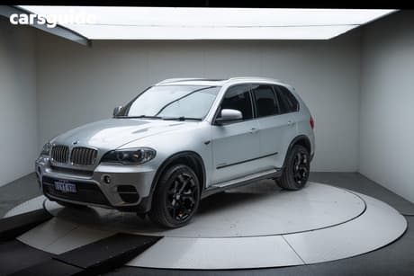 Silver 2012 BMW X5 Wagon Xdrive 40D Sport