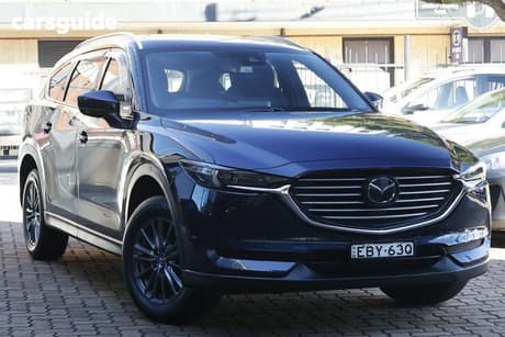 Blue 2019 Mazda CX-8 Wagon Sport (Fwd)