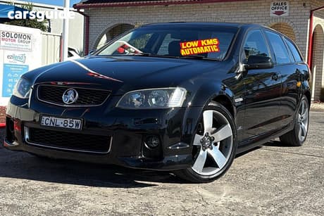 Black 2013 Holden Commodore Sportswagon Sv6 Z-Series