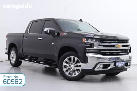 Black 2022 Chevrolet Silverado Crew Cab Pickup 1500 Ltz Premium Tech Pack