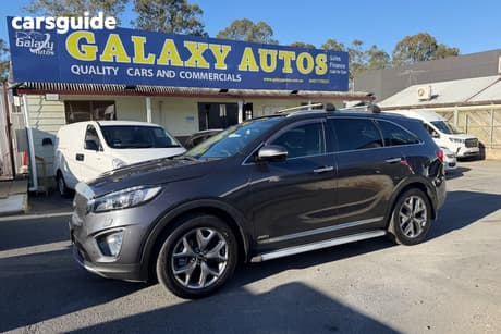 Grey 2017 Kia Sorento Wagon Platinum (4X4)