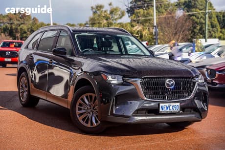 Black 2025 Mazda CX-90 Wagon G50E Touring