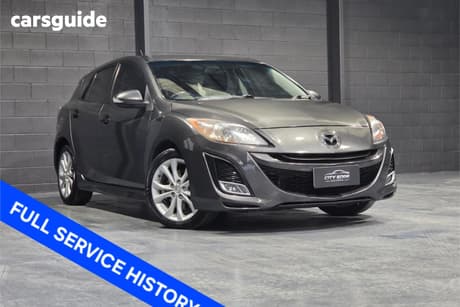 Grey 2010 Mazda 3 Hatchback Sp25