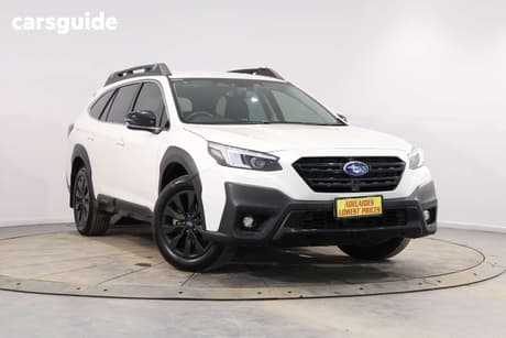 White 2023 Subaru Outback Wagon Awd Sport
