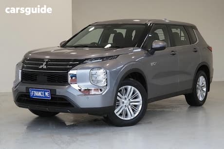 Grey 2022 Mitsubishi Outlander Wagon Phev Es 5 Seat (Awd)