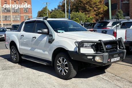 White 2021 Ford Ranger Double Cab Pick Up Wildtrak 2.0 (4X4)