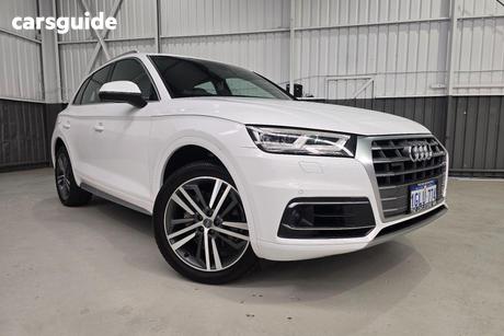 White 2017 Audi Q5 Wagon 2.0 Tdi Quattro Sport