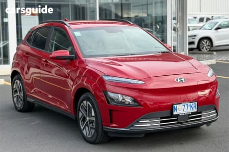 Red 2021 Hyundai Kona SUV ELECTRIC ELITE