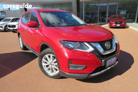 Red 2022 Nissan X-Trail Wagon St (2Wd)