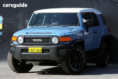 Blue 2012 Toyota FJ Cruiser Wagon