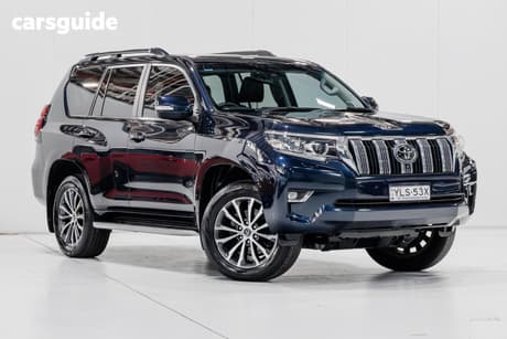 Grey 2021 Toyota Landcruiser Prado Wagon Kakadu