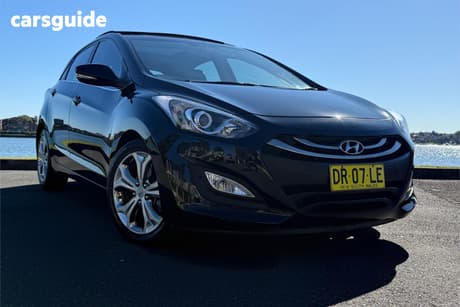 Black 2012 Hyundai I30 Hatchback Premium