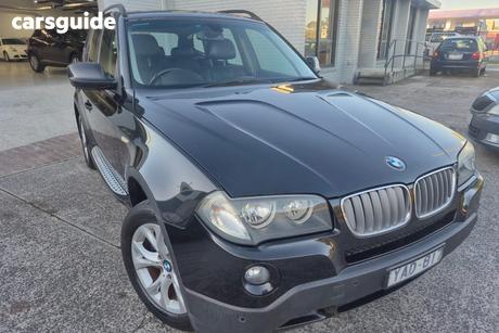 Black 2010 BMW X3 Wagon Xdrive 20D Lifestyle