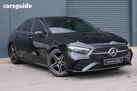 Black 2024 Mercedes-Benz A200 Sedan