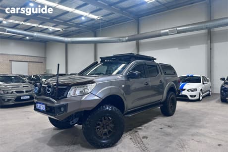 Grey 2017 Nissan Navara Dual Cab Utility St (4X4)
