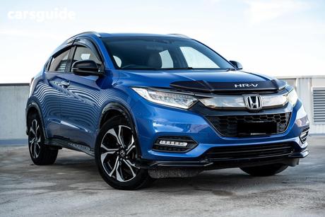 Blue 2018 Honda HR-V Wagon Rs