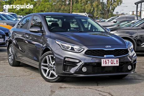 Grey 2018 Kia Cerato Sedan Sport