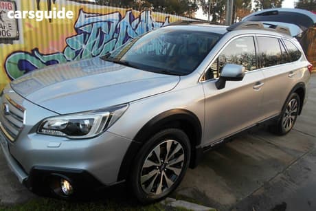 Silver 2015 Subaru Outback Wagon 2.5I Premium