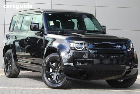 Black 2026 Land Rover Defender Wagon 110 D350 X-Dynamic Hse (257Kw)