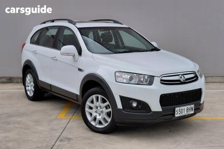 White 2015 Holden Captiva Wagon 7 Ls Active (Fwd)