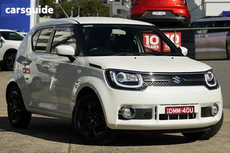 White 2017 Suzuki Ignis Wagon Glx