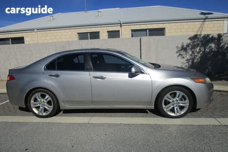 Silver 2010 Honda Accord Euro Sedan Luxury