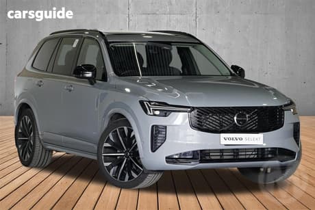 Grey 2025 Volvo XC90 Wagon Ultra B5 Dark Mhev
